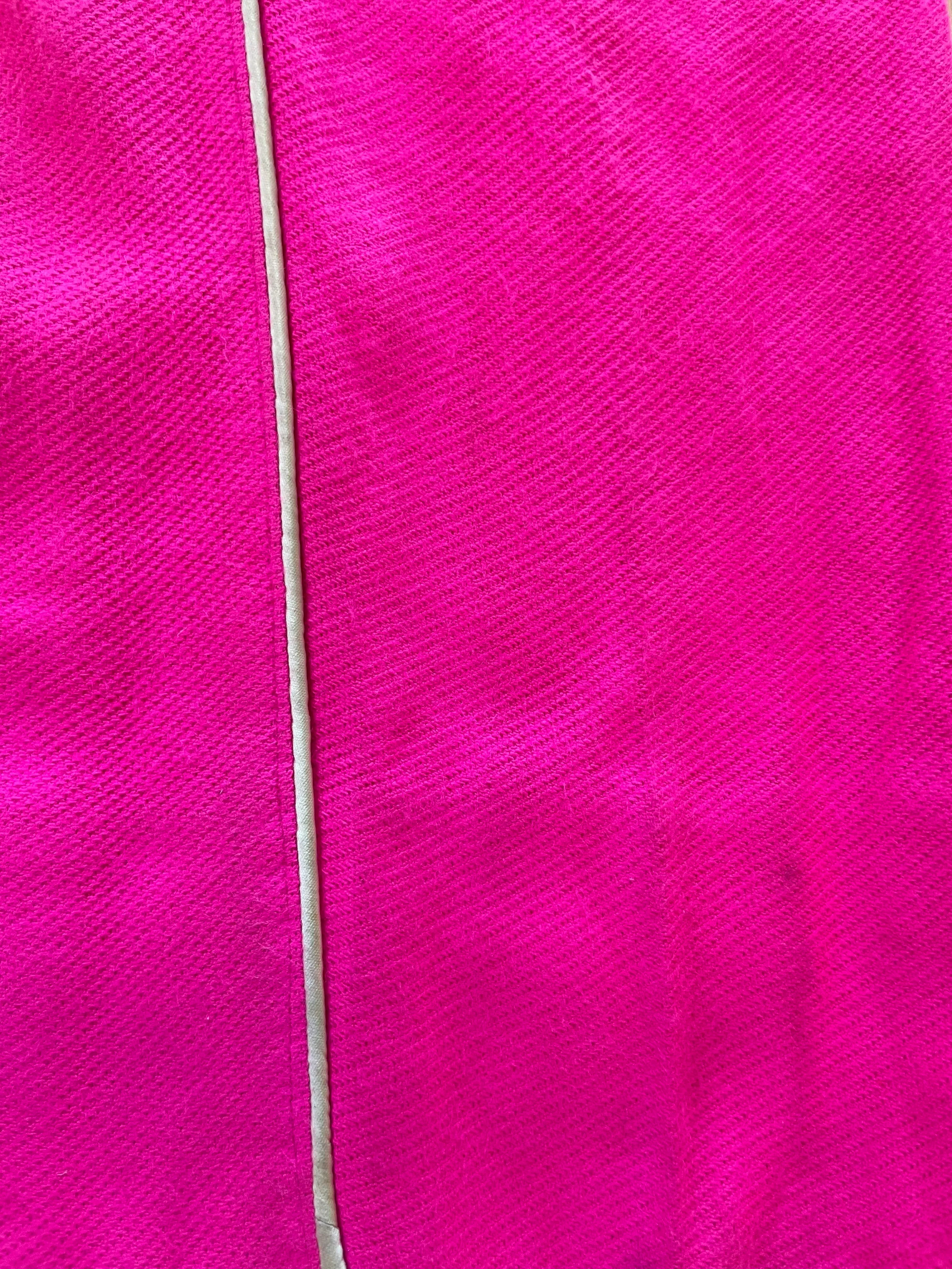 1950s Shocking Pink Panhandle Western Pants