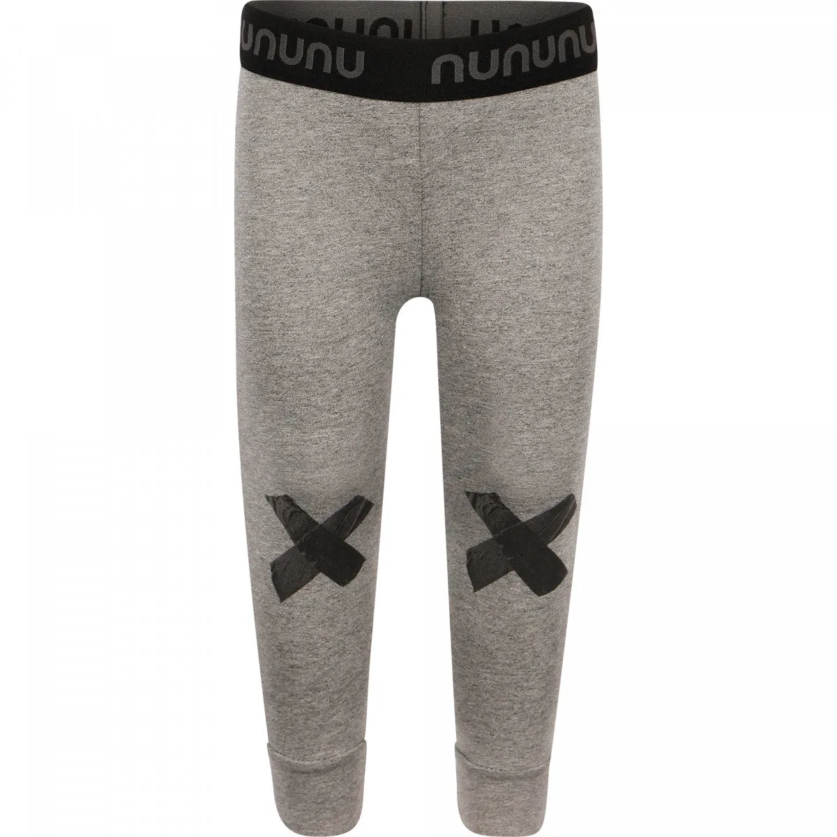 [3/4y] Nununu Logo Leggings in Grey