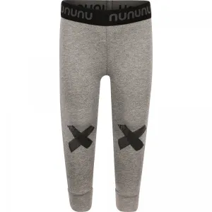 [3/4y] Nununu Logo Leggings in Grey