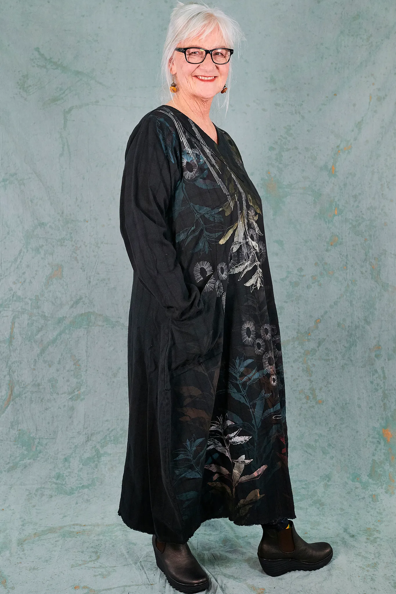 7208 Blue Moon Dress- Black-P