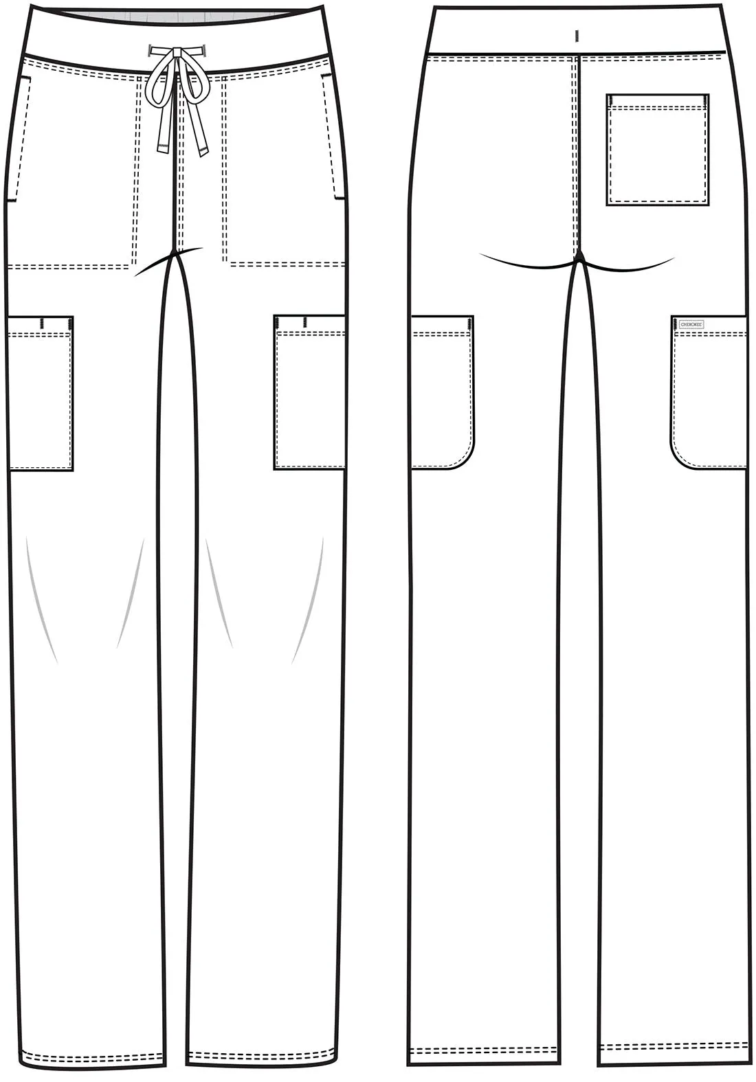 Achieve CK096 Women's 5 Pocket Straight Leg Pant Royal
