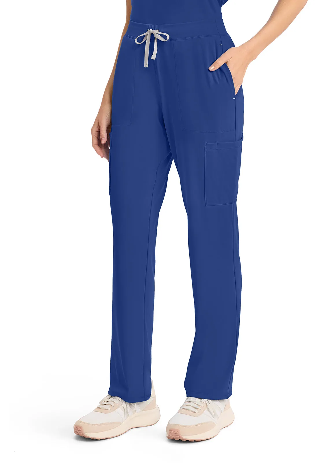 Achieve CK096 Women's 5 Pocket Straight Leg Pant Royal