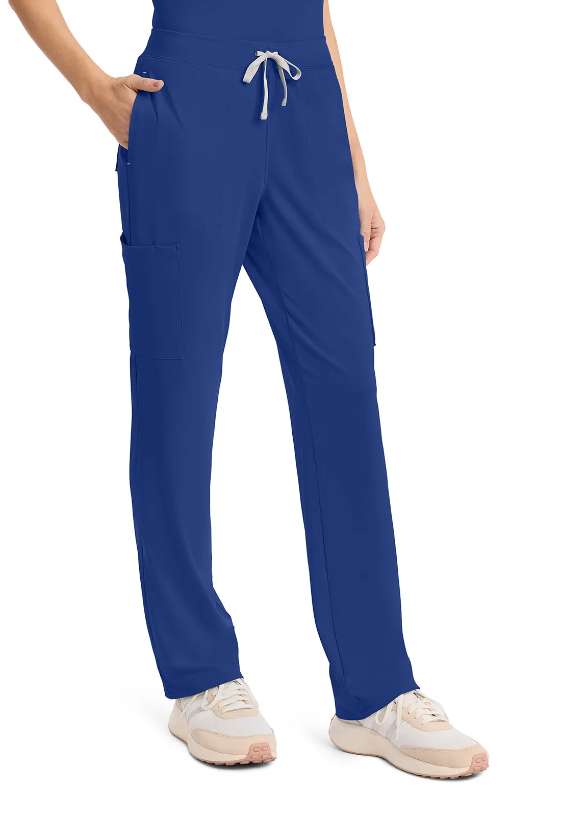 Achieve CK096 Women's 5 Pocket Straight Leg Pant Royal