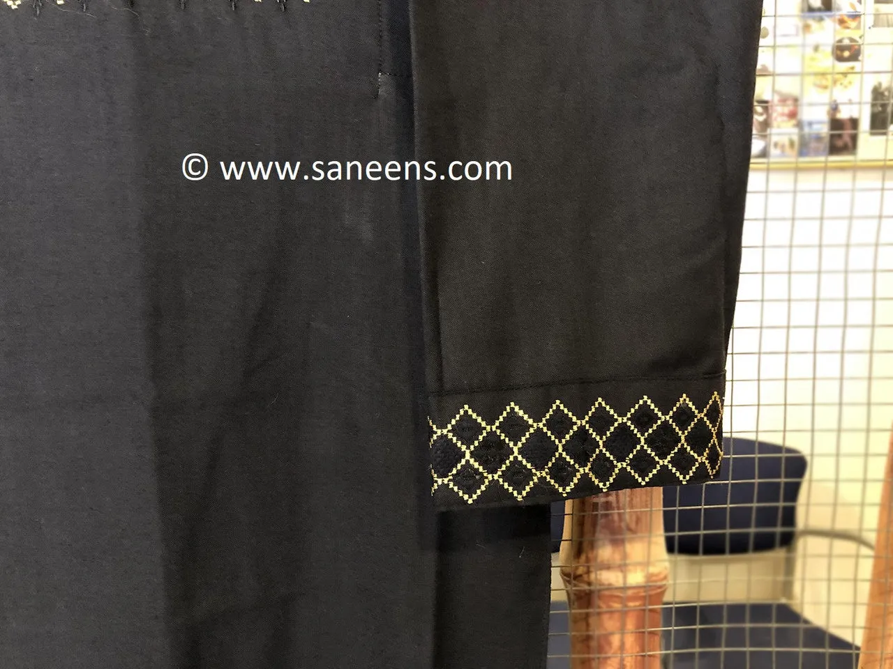 Afghan Gents Suit In Black Color