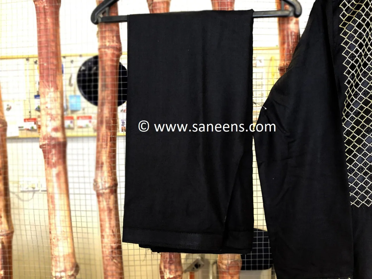 Afghan Gents Suit In Black Color