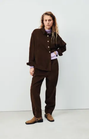 American Vintage PADOW Pants in Vintage Brownie