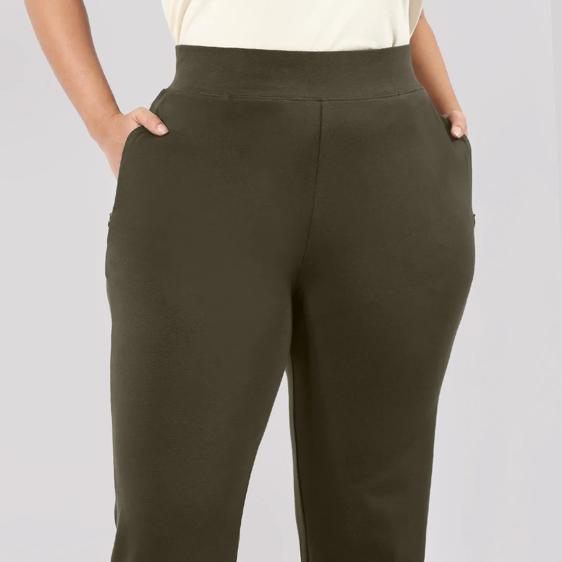 AM:PM Cotton Straight Pants