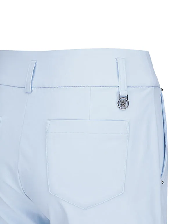 ANEW Golf: Women Waist Banding Long Pants - Sky Blue