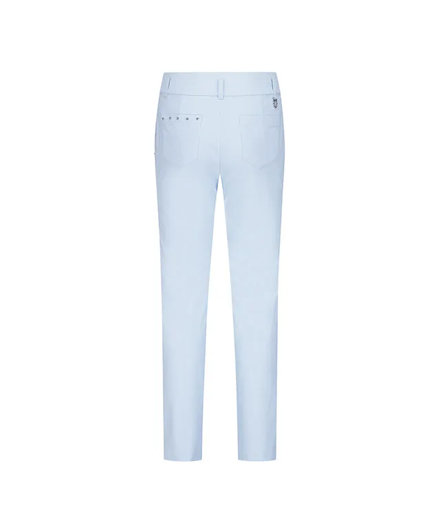 ANEW Golf: Women Waist Banding Long Pants - Sky Blue