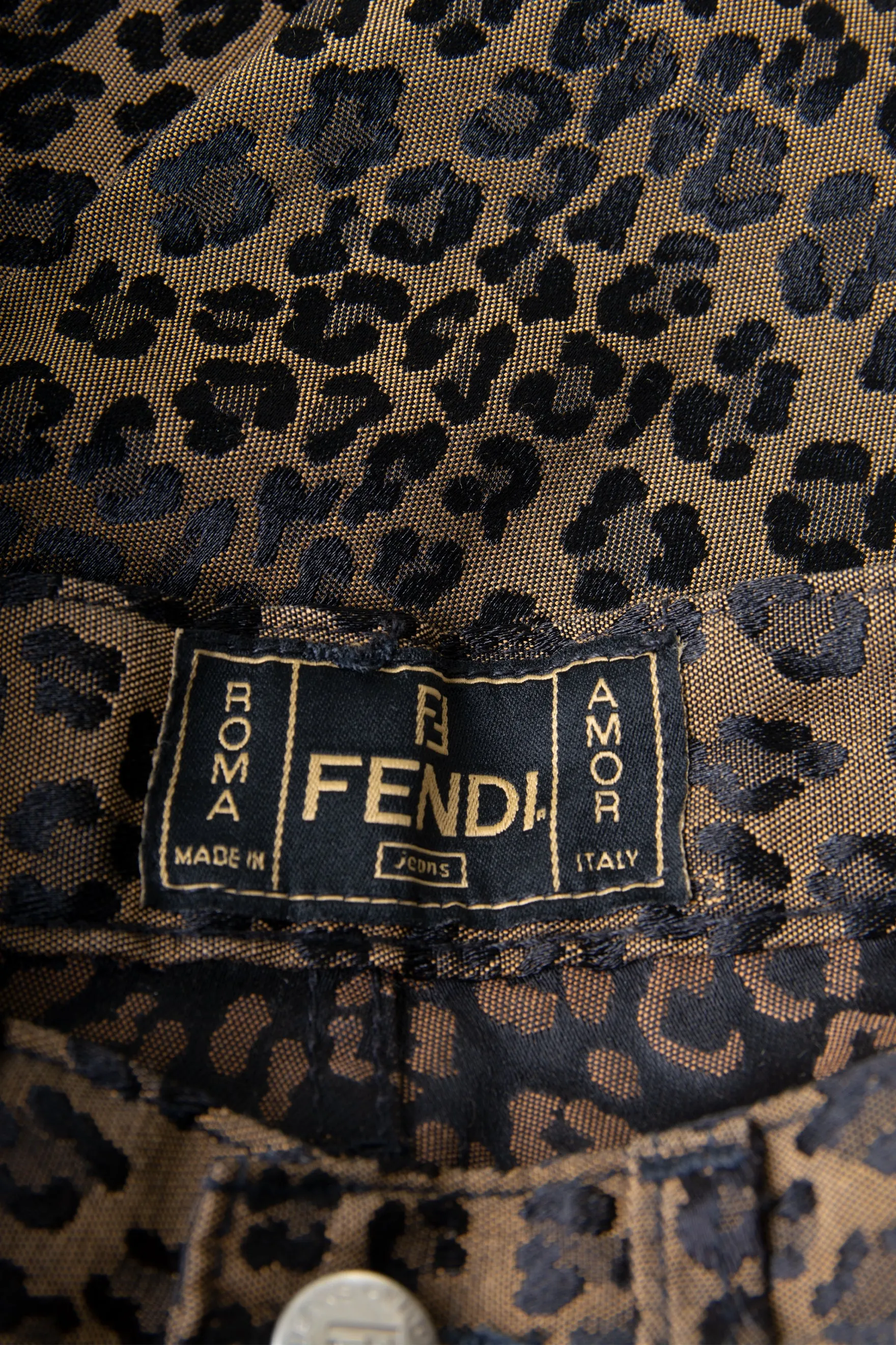 Animal Print Jeans