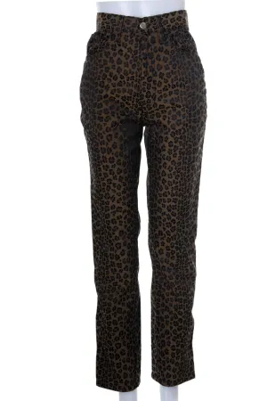 Animal Print Jeans