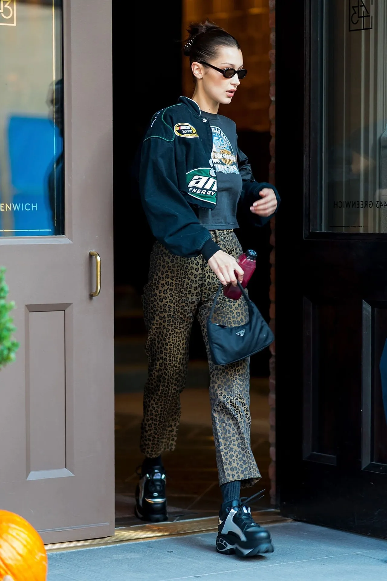 Animal Print Jeans
