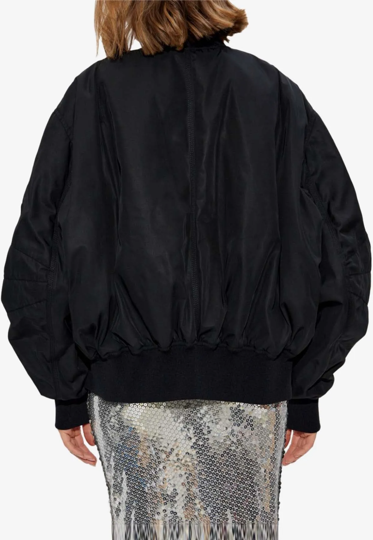 Anja Zip-Up Bomber Jacket
