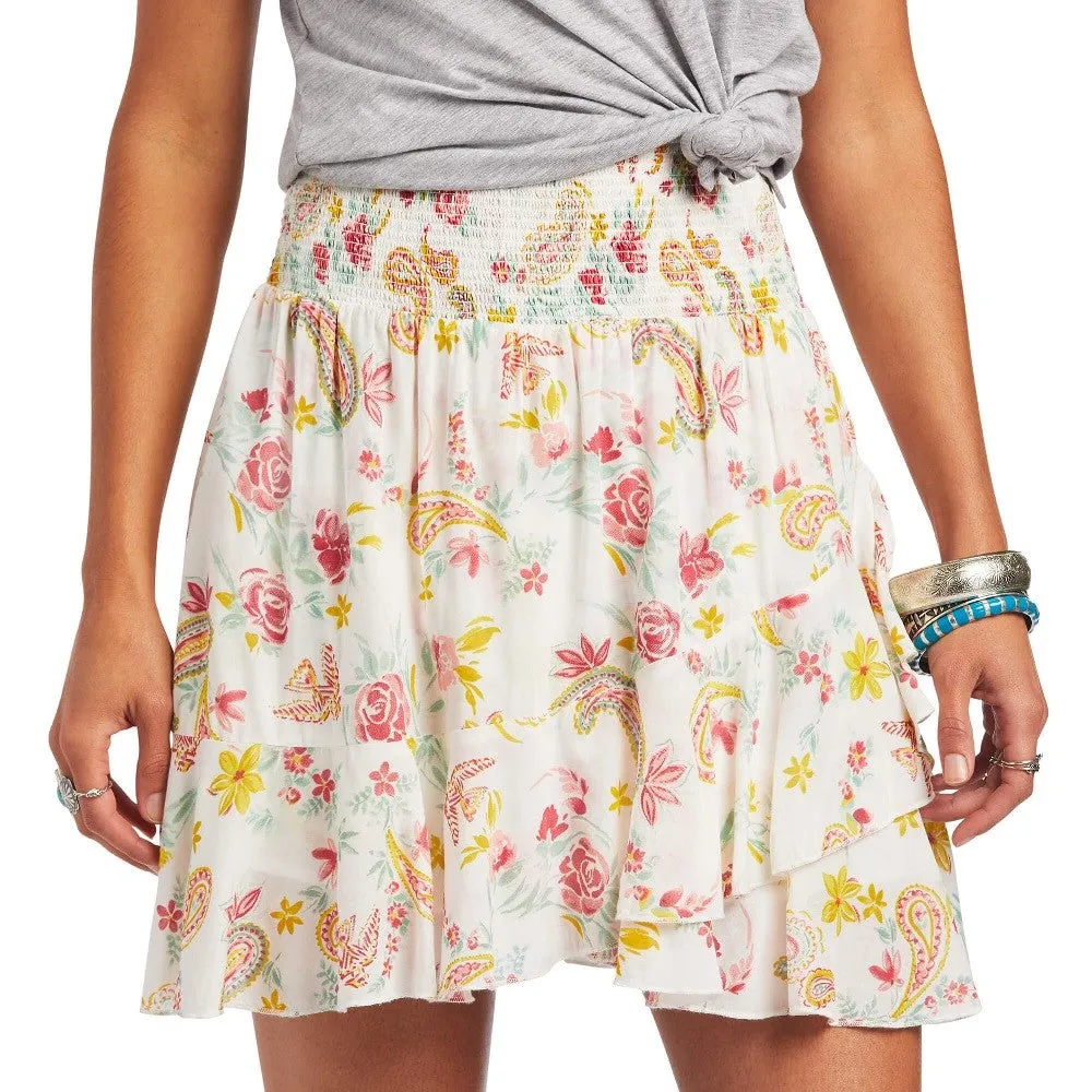 ARIAT ROSE GARDEN WOMENS SKIRT