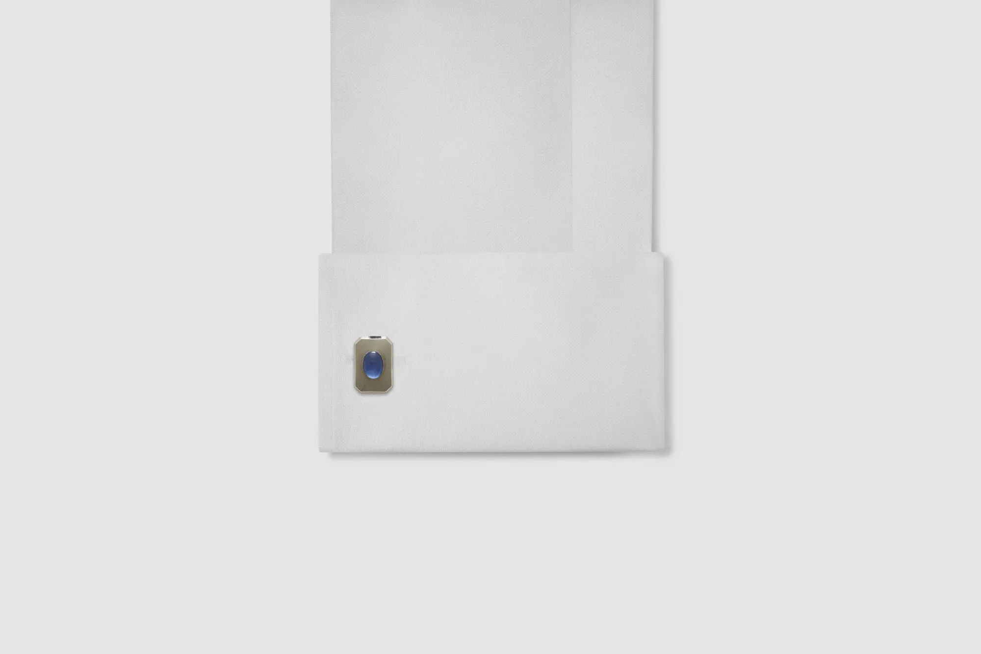 Art Deco Platinum & Star Sapphire Cufflinks