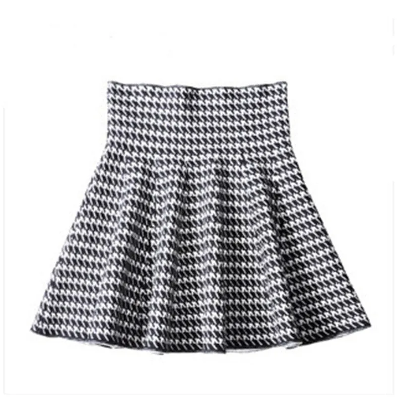 Autumn Winter Girl Skirts Baby High Waisted Skirt Girls Knit Skirts Children Clothing Solid Cotton Princess Party Pleated Skirt