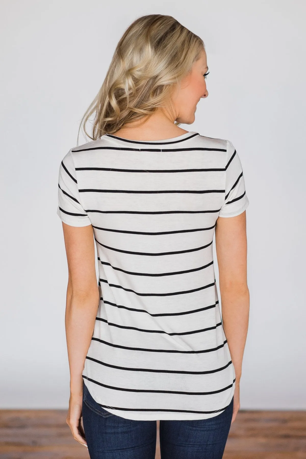 Back to the Basics Striped Top