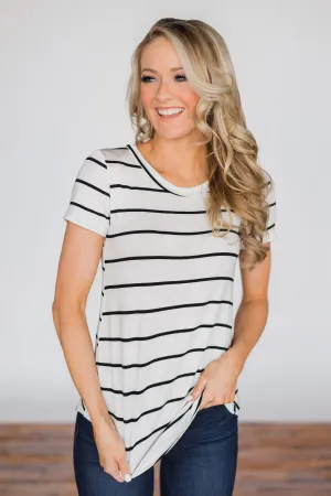 Back to the Basics Striped Top