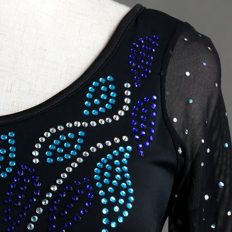 Ballroom Dance Dresses Modern Dance Diamond Setting Competition Dresses National Standard Dance Dresses Social Dance Group Performance Dresses