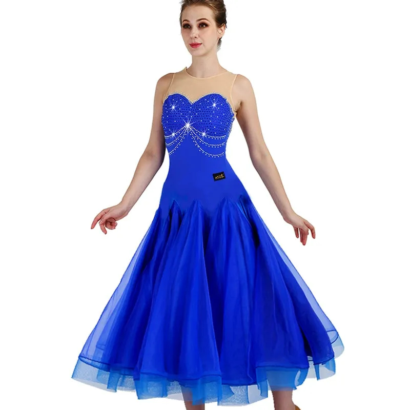 Ballroom Dance Dresses Waltz Group Show Dresses, National Standard Dresses, Modern Dresses