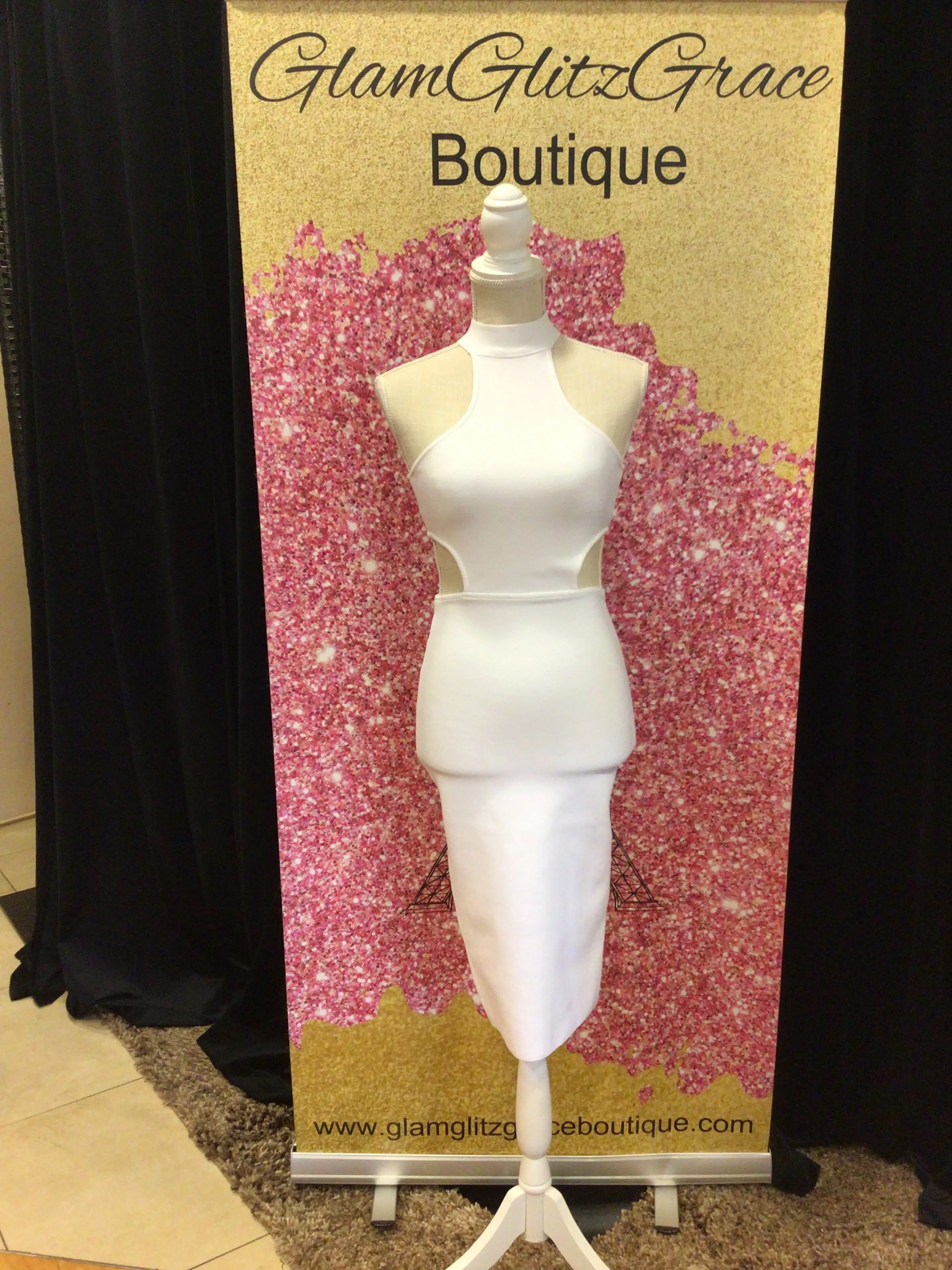Bandage  Dress With Belt