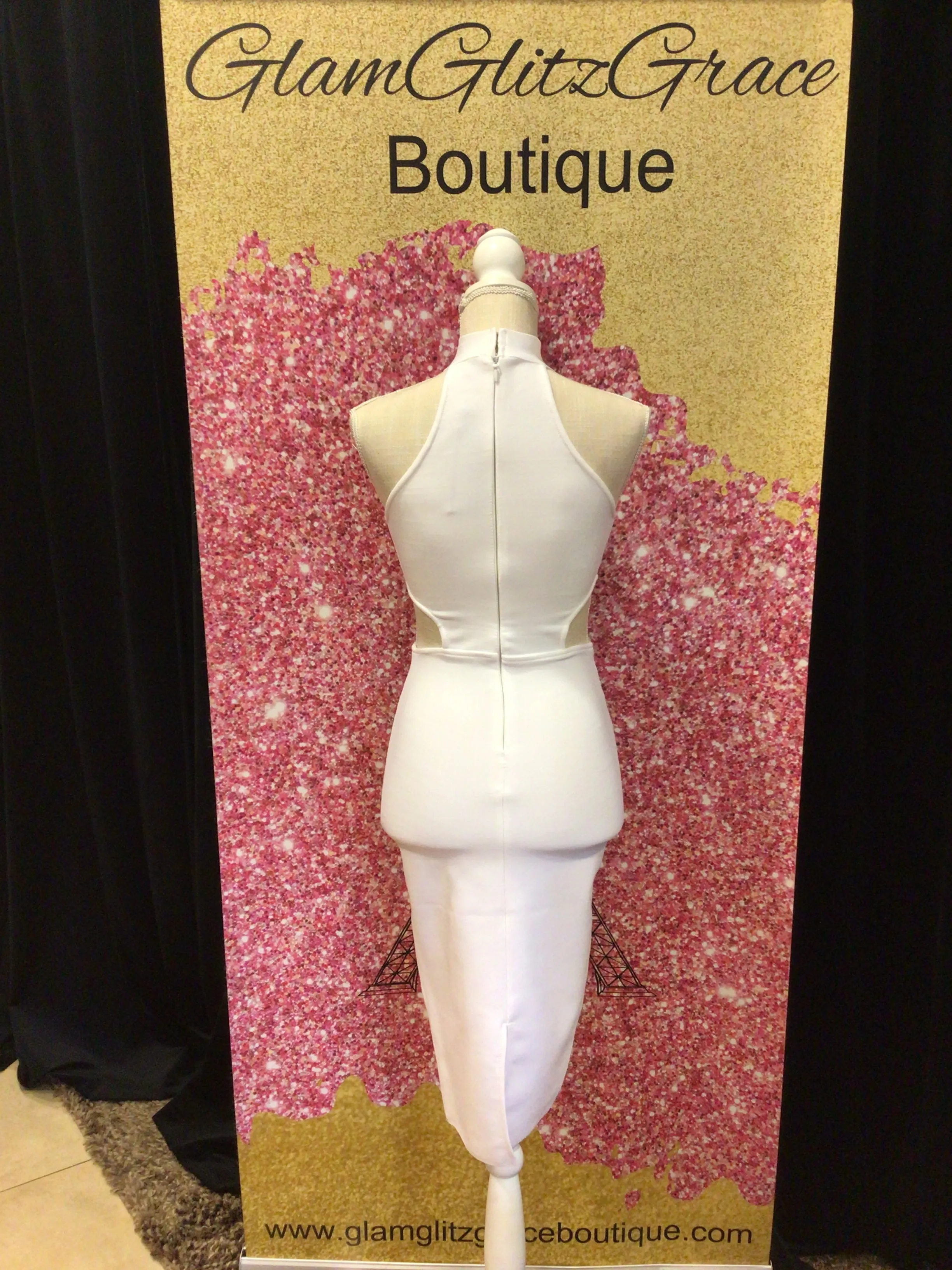 Bandage  Dress With Belt