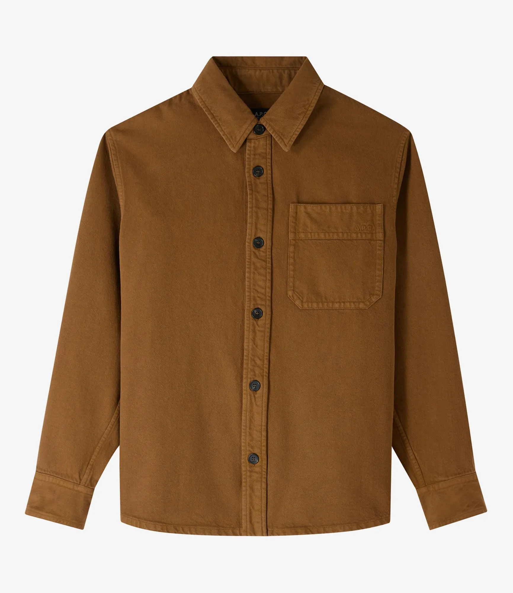 Basile Brodée Poitrine overshirt