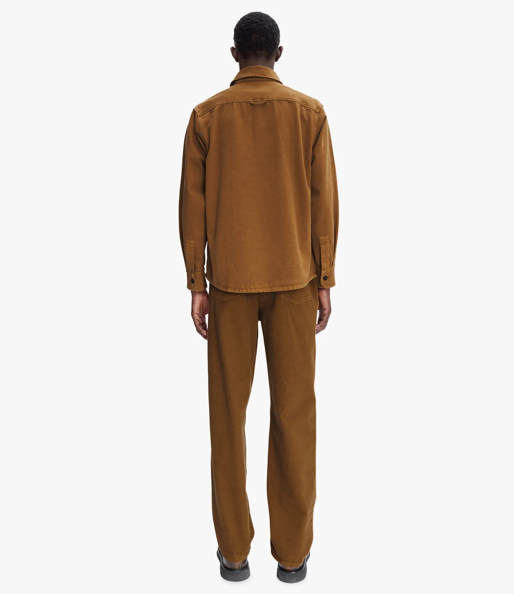 Basile Brodée Poitrine overshirt