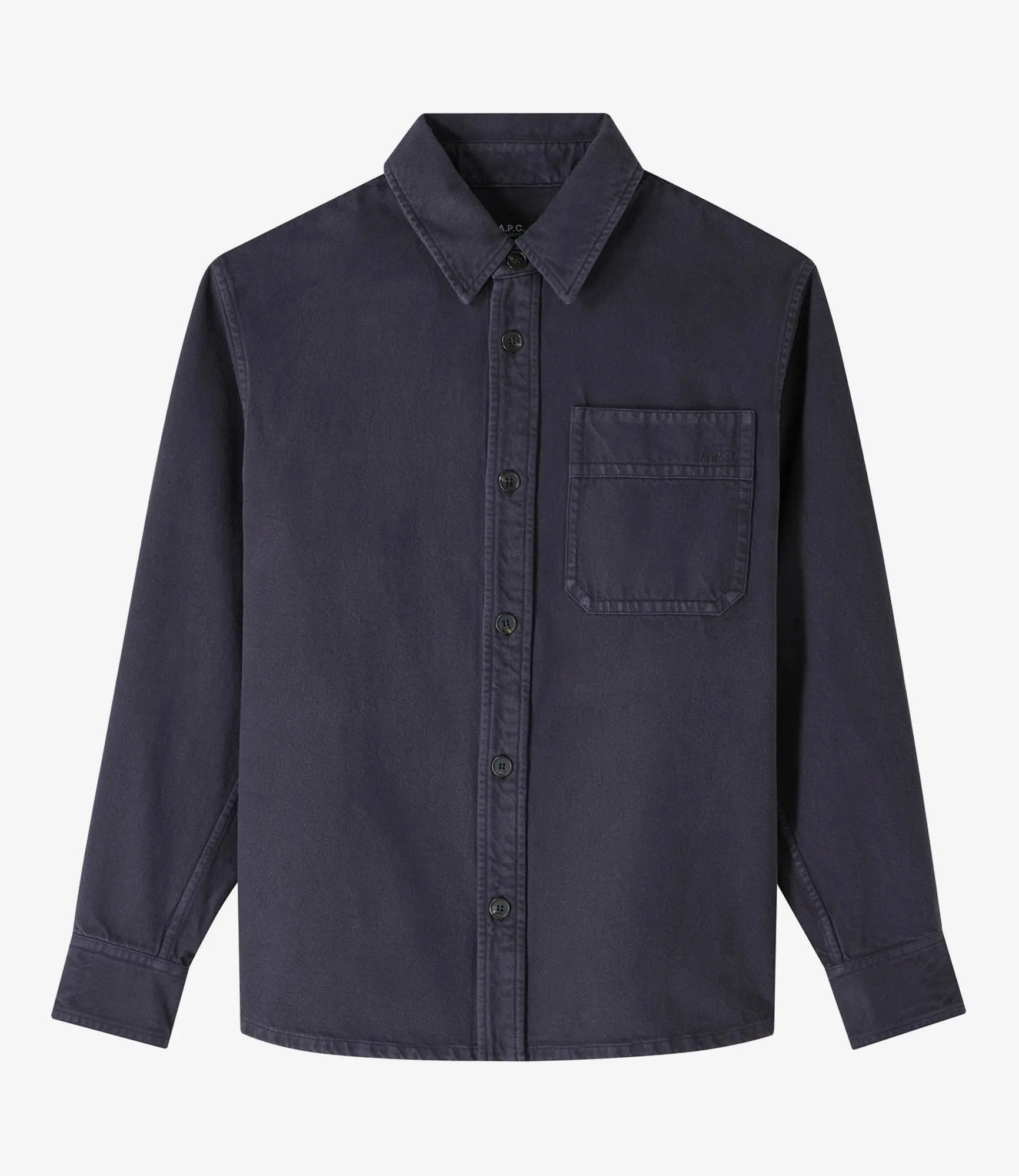 Basile Brodée Poitrine overshirt