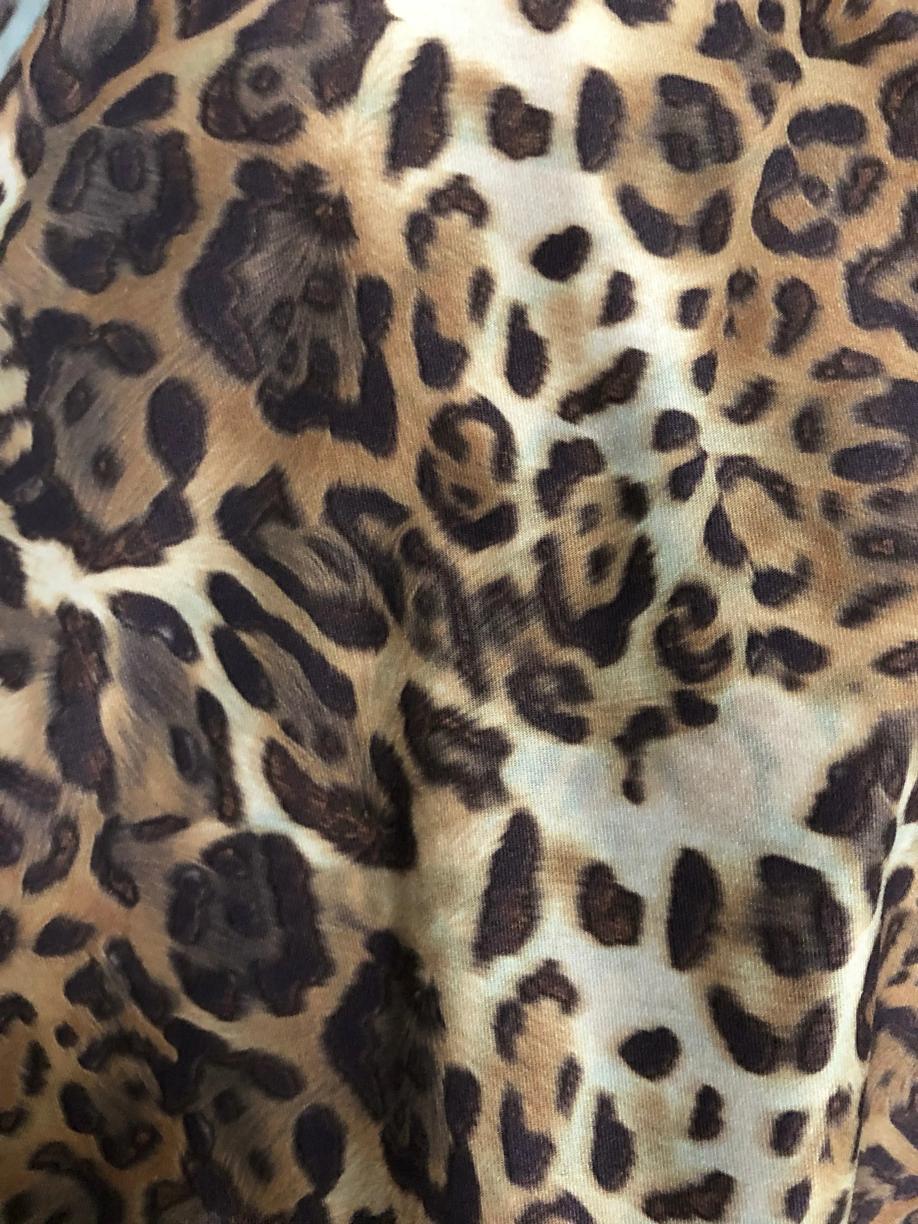BELL BOTTOMS BROWN TIGER/LEOPARD