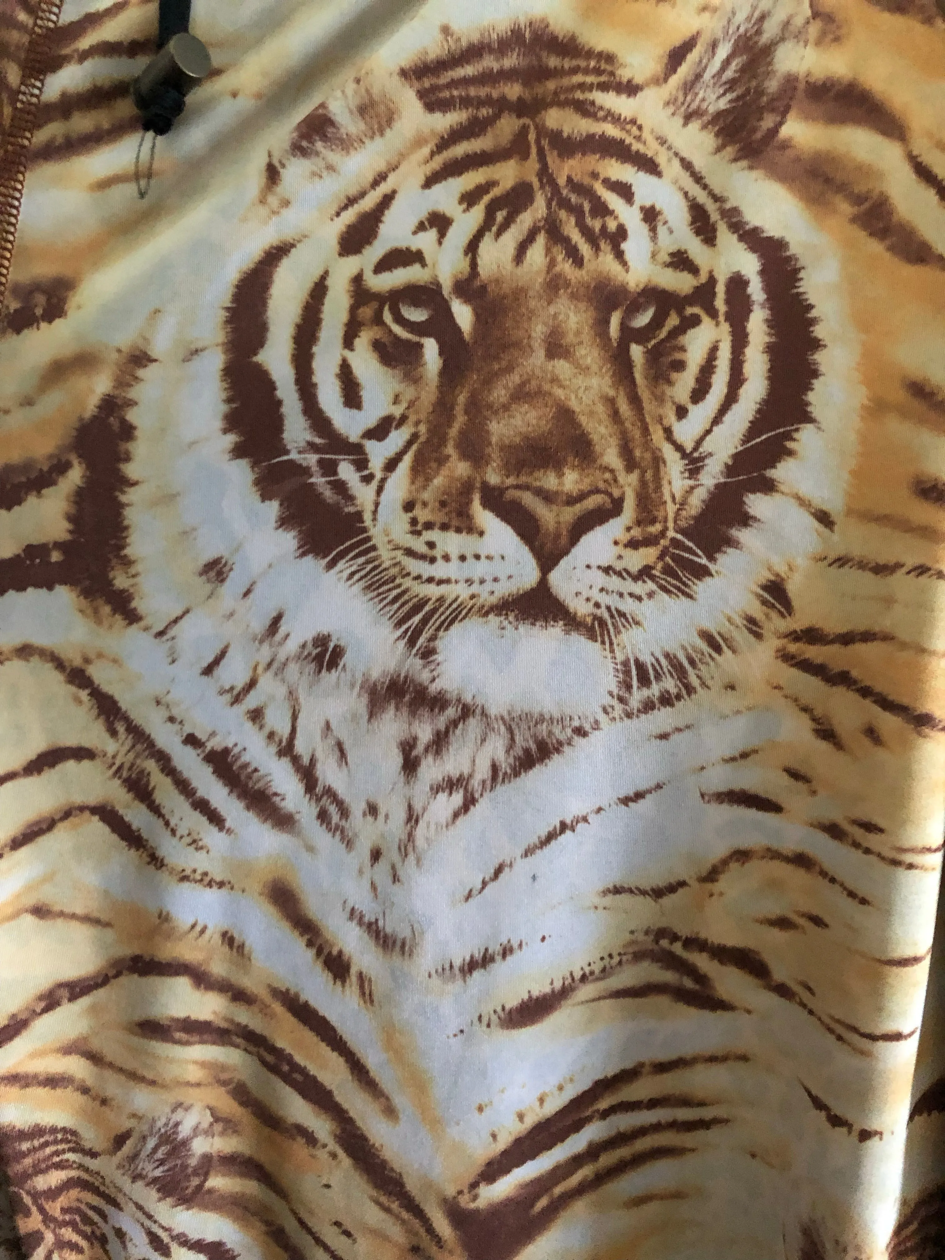 BELL BOTTOMS BROWN TIGER/LEOPARD