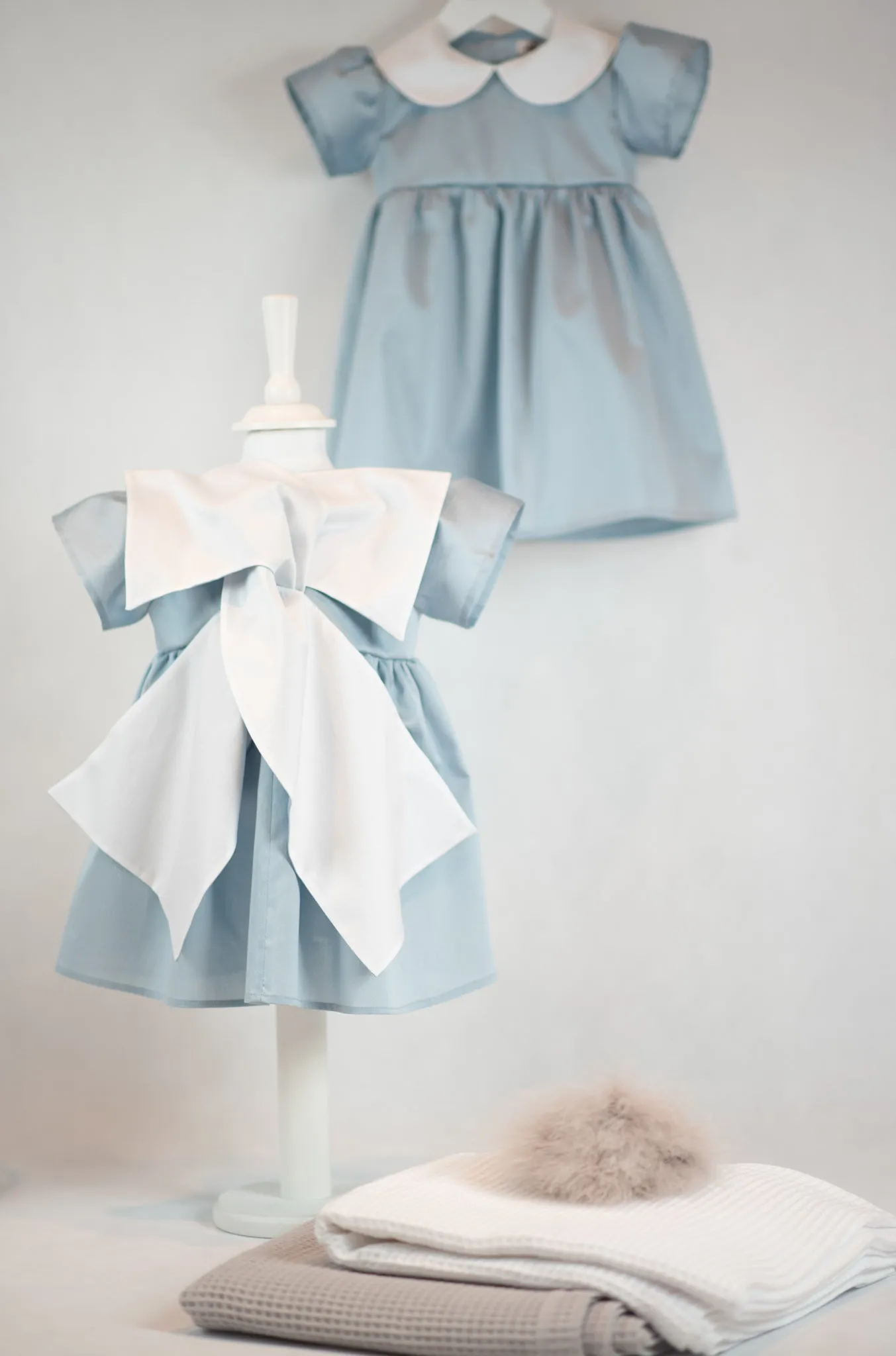 Bilbao Blue-White Dress