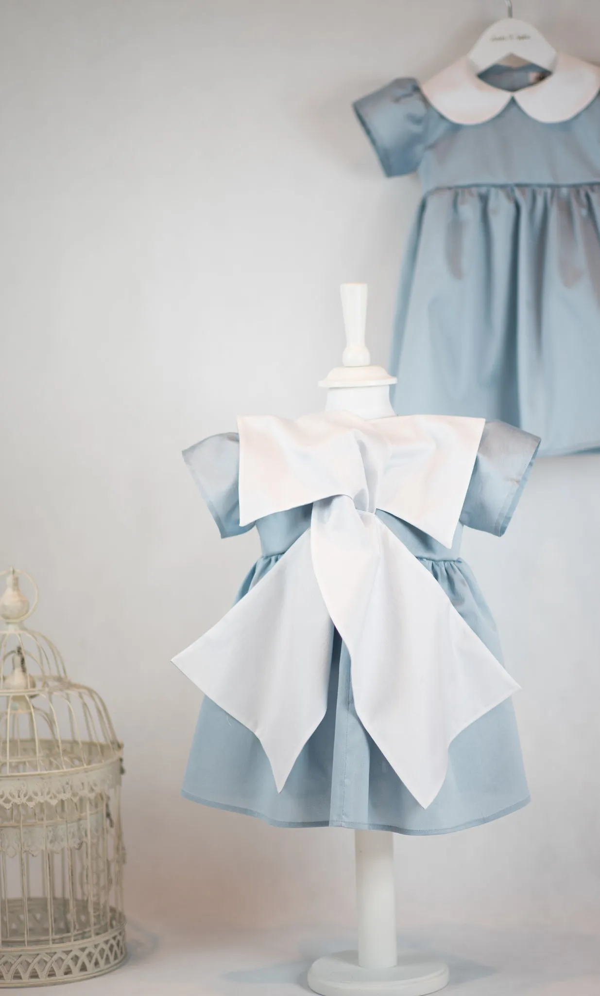 Bilbao Blue-White Dress