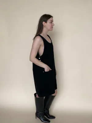 Black corduroy jumper