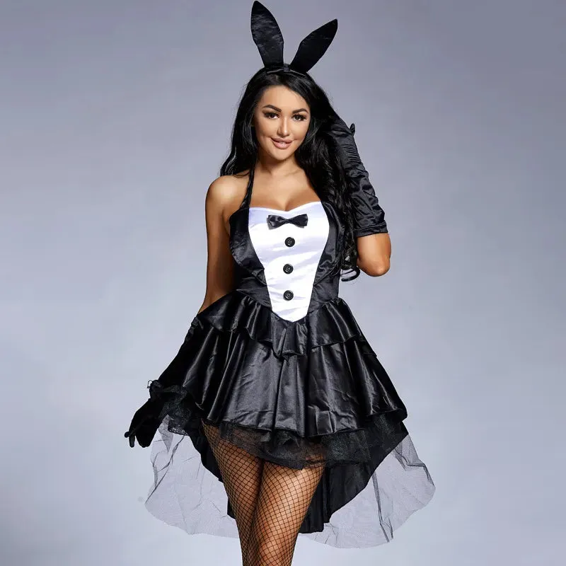 Black Easter Bunny Girl Costume
