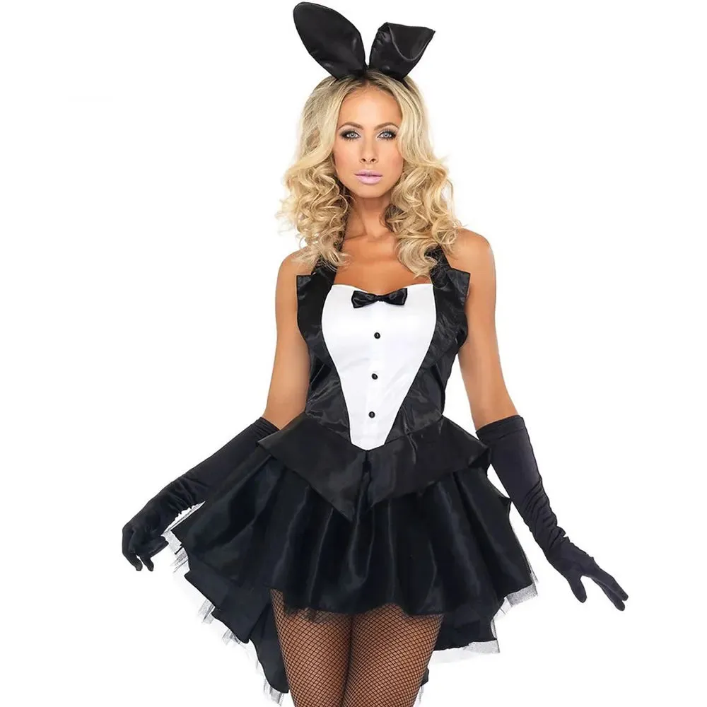 Black Easter Bunny Girl Costume