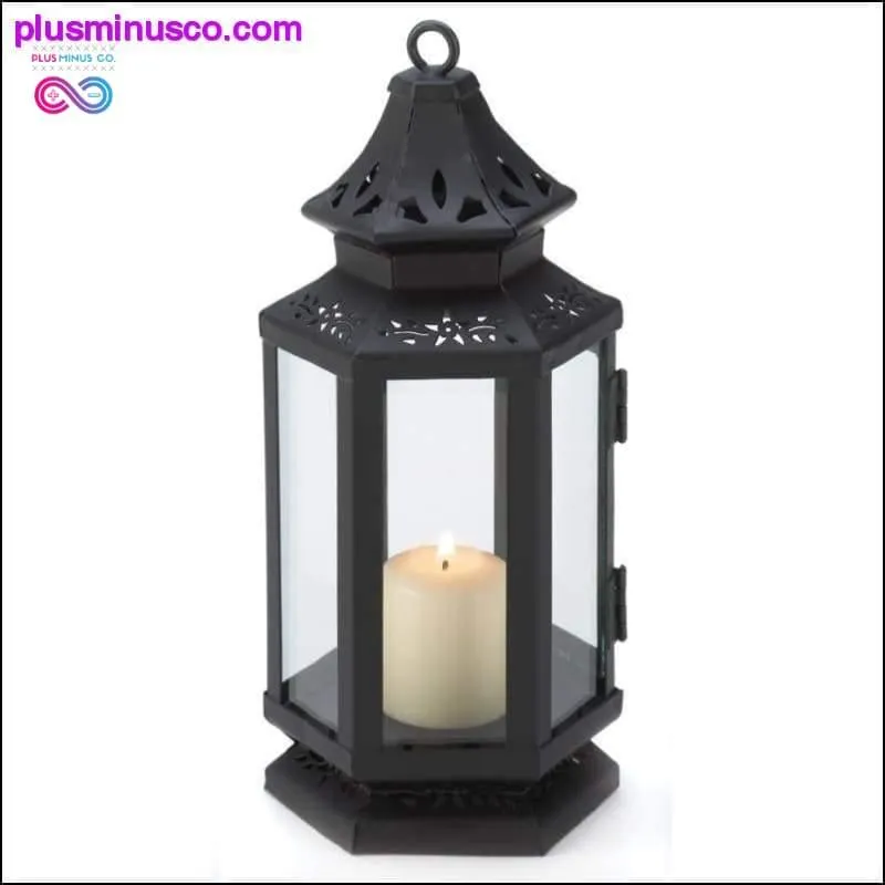 Black Stagecoach Lantern ll PlusMinusco.com