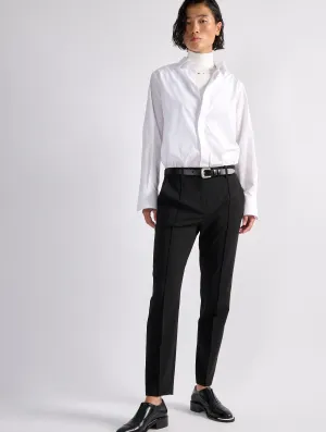 Black stretch wool Roxy trousers