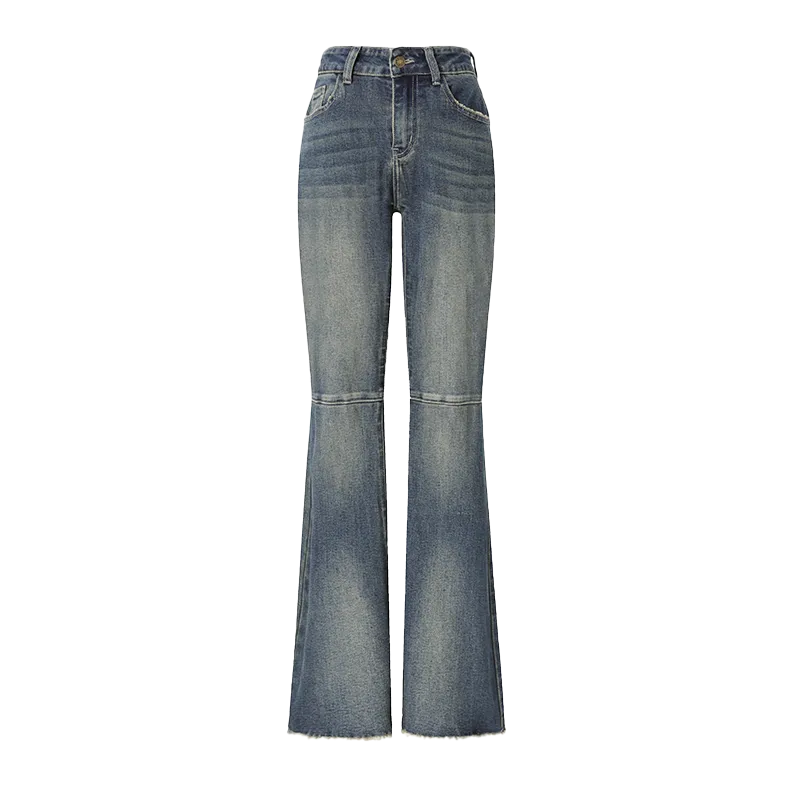 Blue High-Waisted Skinny Jeans