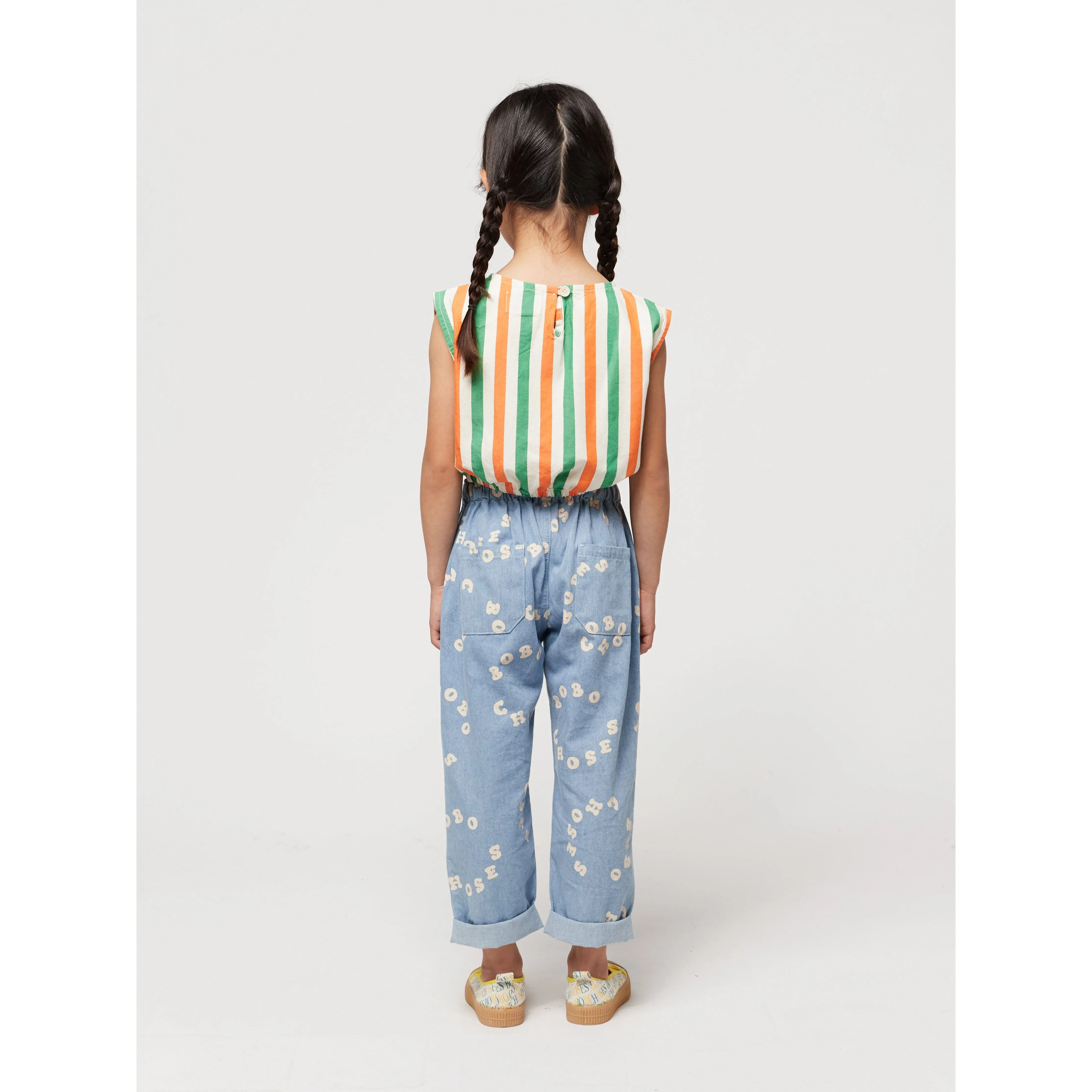 Bobo Choses Circle All Over Denim Pants