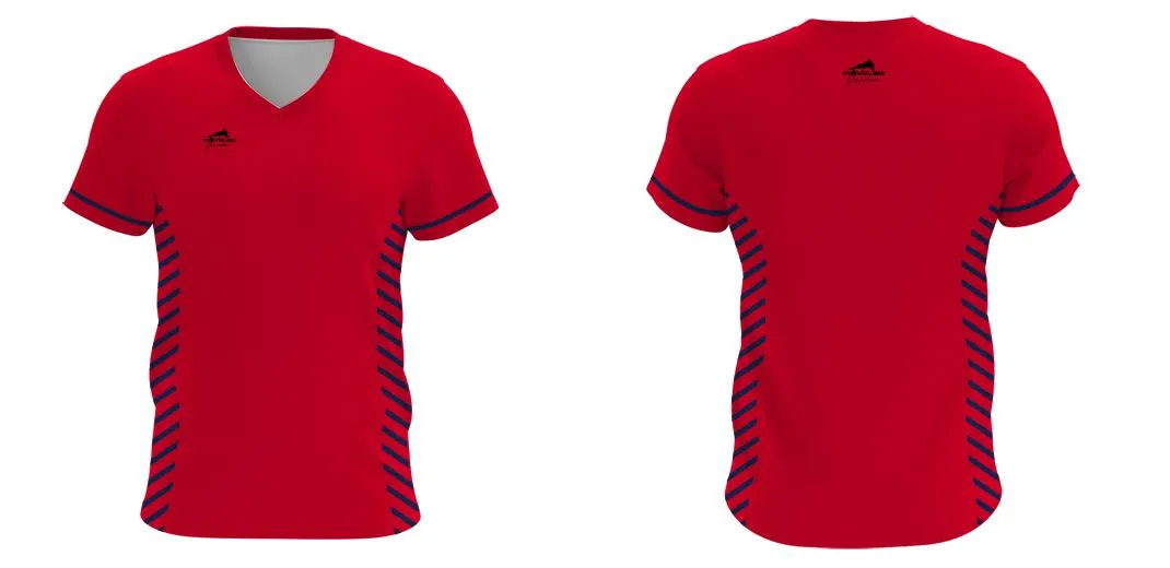 Boomers V Neck Warmup Shirt Design Your Own Custom