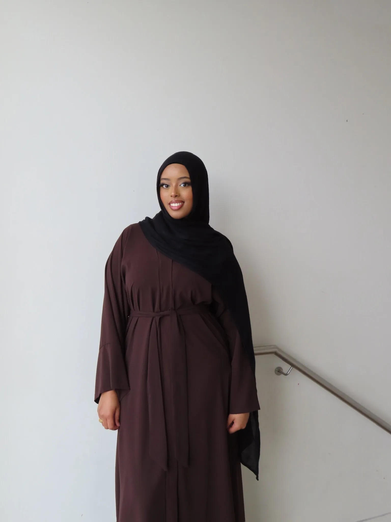 Camila Button Abaya