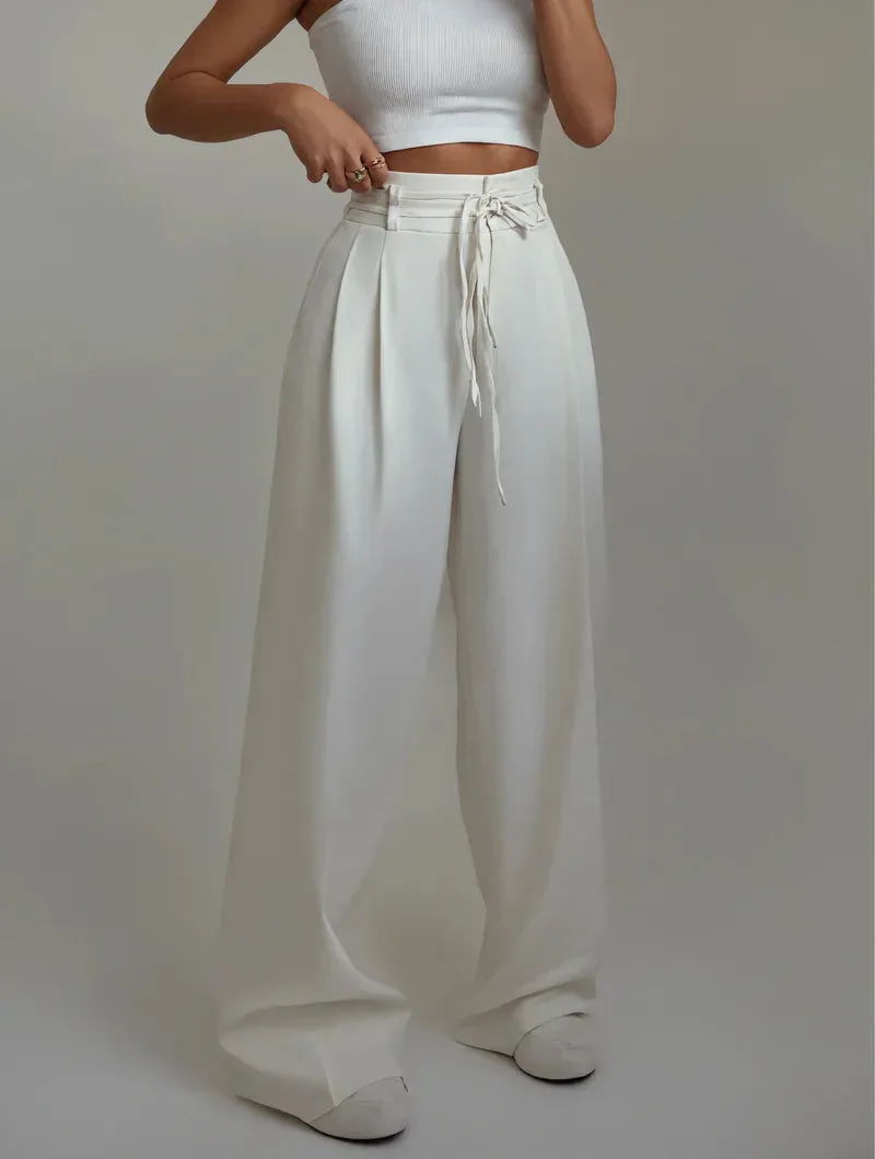 Camilla - High-Waisted Pants with Wide Legs