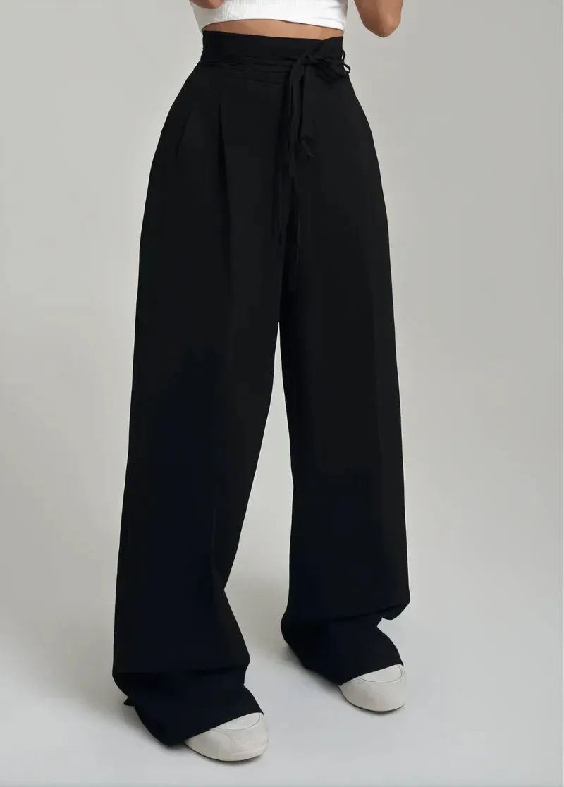 Camilla - High-Waisted Pants with Wide Legs