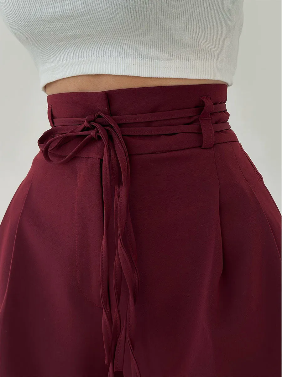 Camilla - High-Waisted Pants with Wide Legs