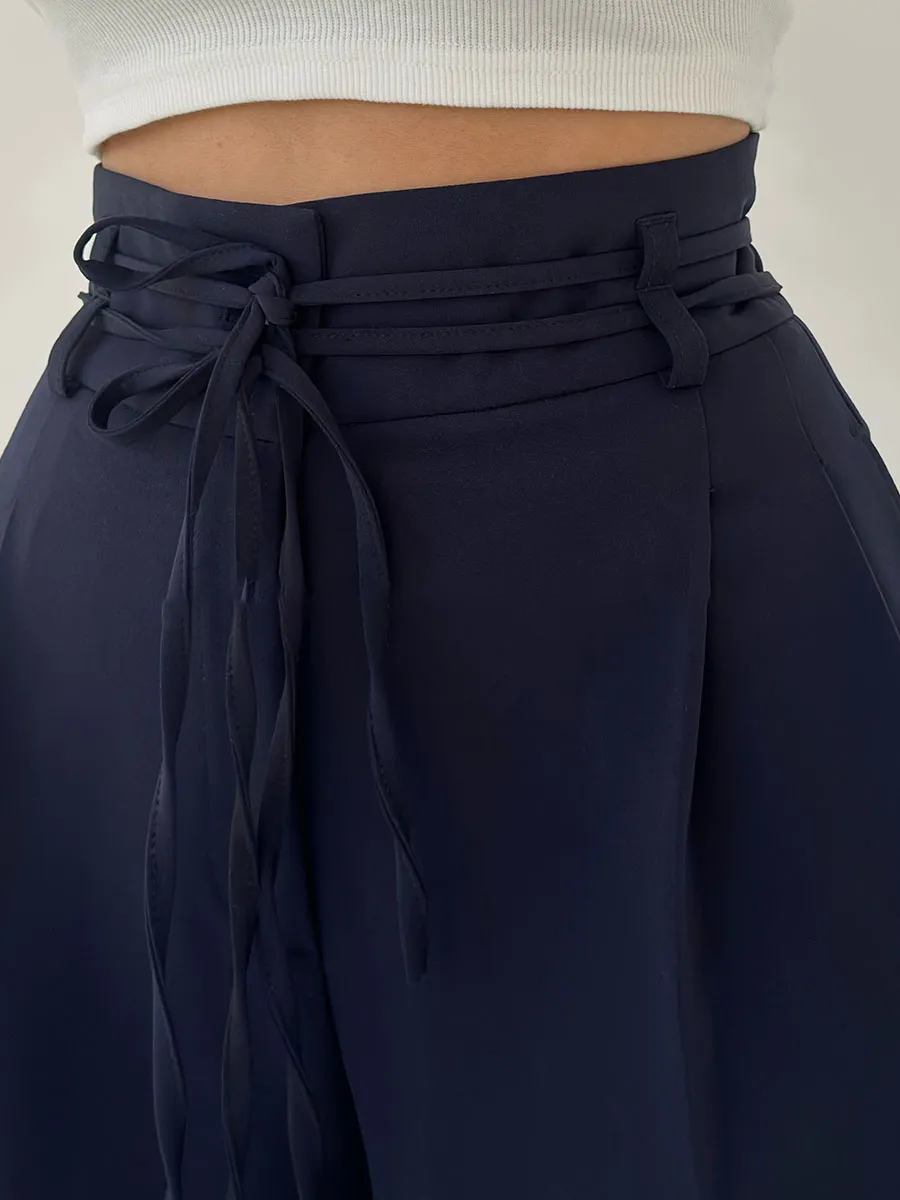 Camilla - High-Waisted Pants with Wide Legs