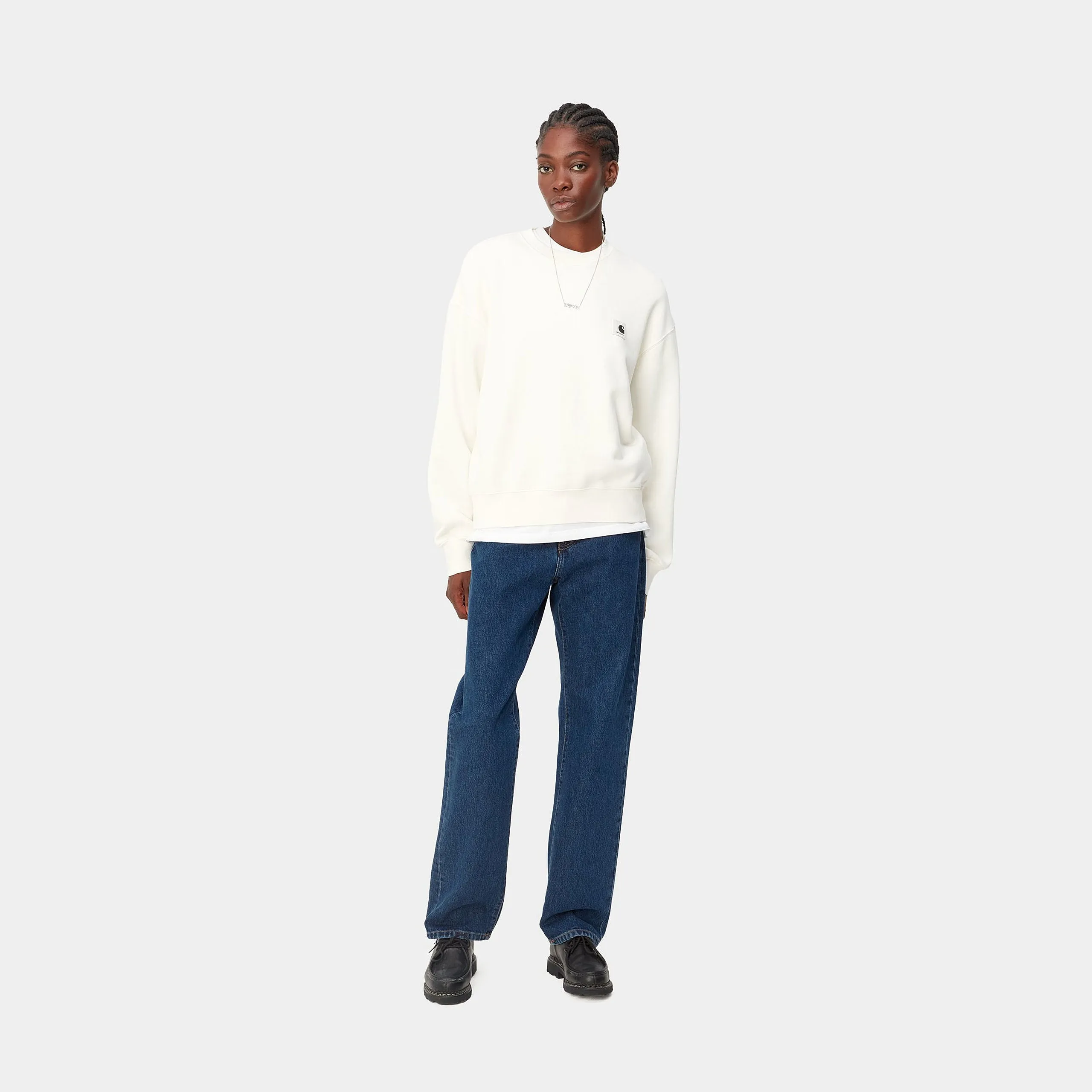 Carhartt WIP W' Noxon Pant Blue  Stone Washed