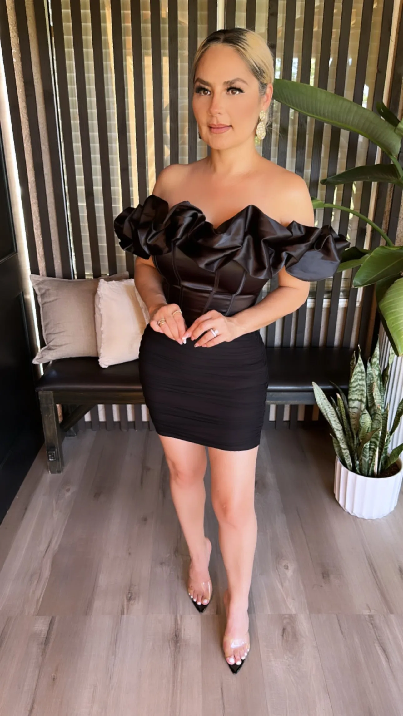CARRIE BLACK DRESS