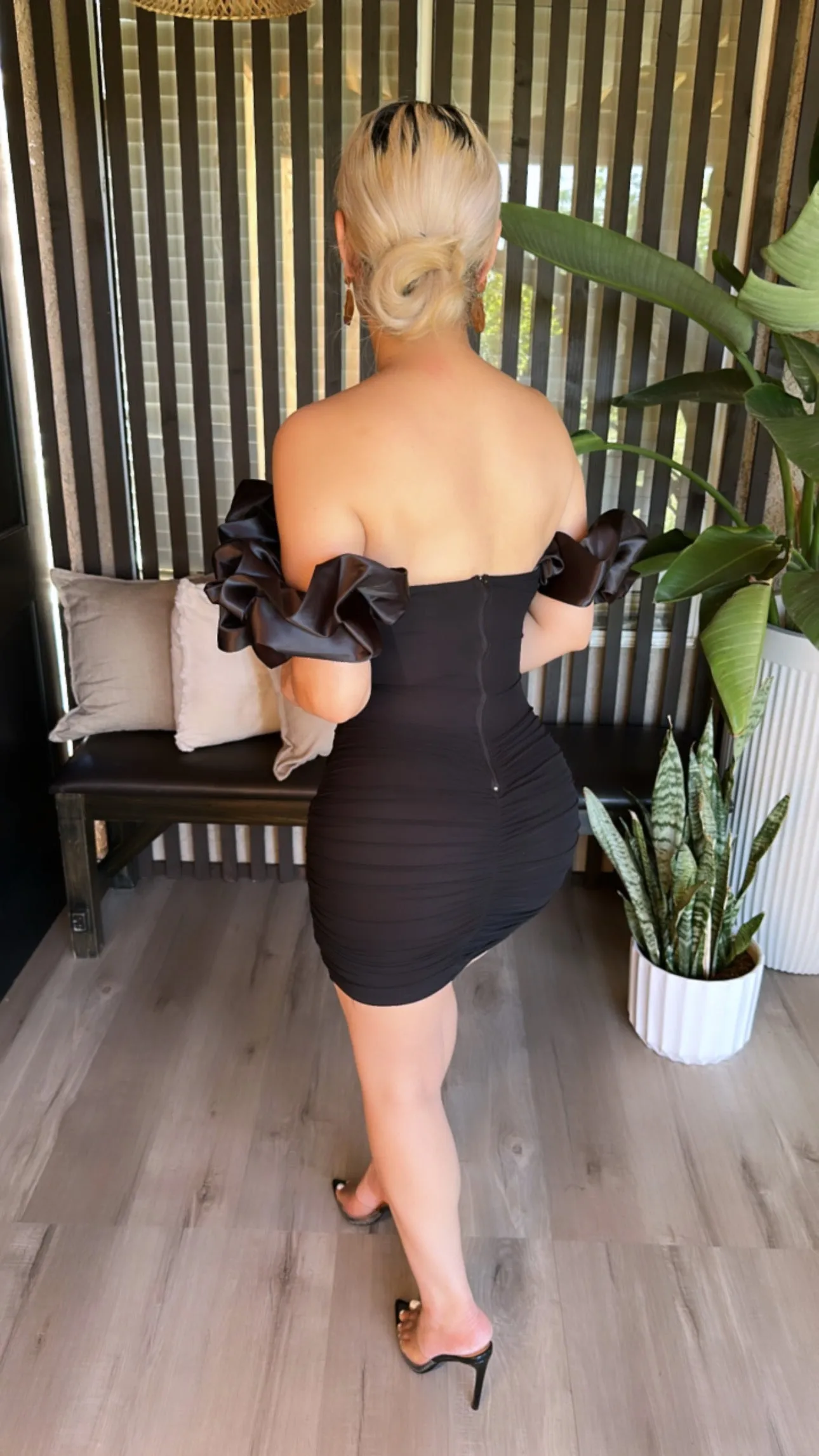 CARRIE BLACK DRESS