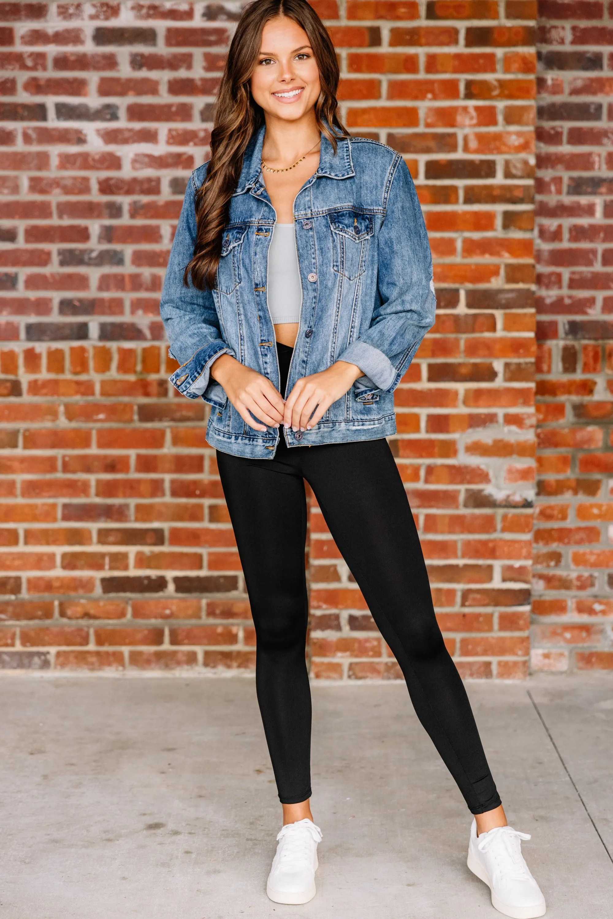 Casual Confidence Pewter Gray Crop Cami